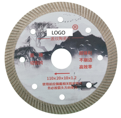 высокая эффективность режущих дисков диаманта 110mm супер острая для кирпича