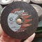 Красная нержавеющая сталь D105x1.2x16mm режа ODM OEM дисков отрезала колесо для точильщика